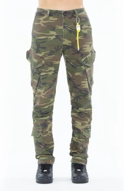 Cult Of Individuality Rocker 606 Cargo Jeans In Camo