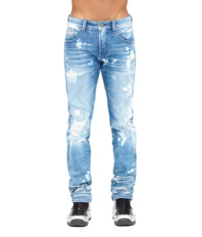 Cult Of Individuality Rocker Slim - Premium Stretch In Dune In Blue