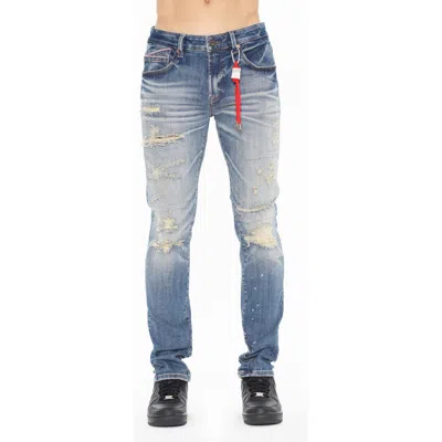 Cult Of Individuality Rocker Slim 602 Jeans In Pebble