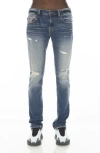 Cult Of Individuality Rocker Slim Fit Ripped Jeans In Stoke