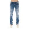 CULT OF INDIVIDUALITY ROCKER SLIM JEANS IN GRAHAM