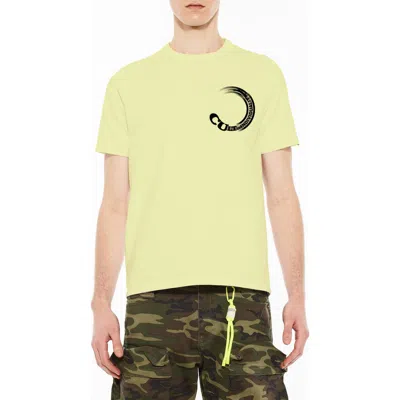 Cult Of Individuality Shimuchan Cotton Graphic T-shirt In Yellow