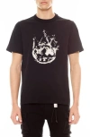 Cult Of Individuality Shimuchan Logo Cotton Graphic T-shirt In Black