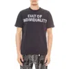 Cult Of Individuality Shimuchan Logo Cotton Graphic T-shirt In Vintage Charcoal