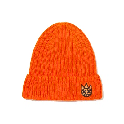 Cult Of Individuality Shimuchan Logo Knit Hat In Coral