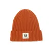 Cult Of Individuality Shimuchan Logo Knit Hat In Vintage Rust In Orange