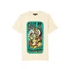 Cult Of Individuality Short Sleeve Crew Neck Tee "may The Bridges" In White