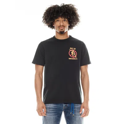 CULT OF INDIVIDUALITY SHORT SLEEVE CREW NECK TEE "SAVE A SKATER"