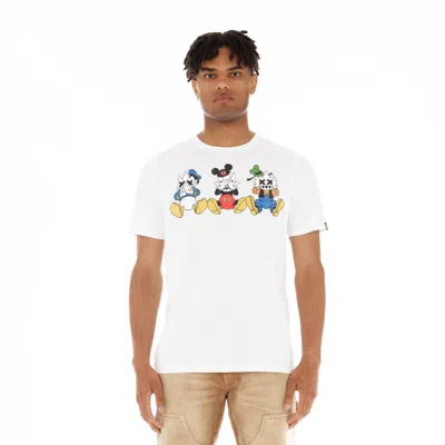 CULT OF INDIVIDUALITY SHORT SLEEVE CREW NECK TEE "SEE, SPEAK, HEAR NO EVIL"