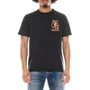 Cult Of Individuality Skater Graphic T-shirt In Pirate Black