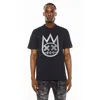Cult Of Individuality S/s Crew Neck Logo Tee In Black