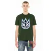 Cult Of Individuality S/s Crew Neck Logo Tee In Green