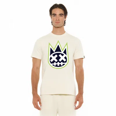 Cult Of Individuality S/s Crew Neck Logo Tee In Neutral
