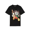 Cult Of Individuality Ss Crew Neck Tee - Rock N Roll In Black