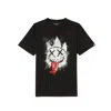 Cult Of Individuality Ss Crew Neck Tee - Tongue In Black