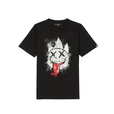 Cult Of Individuality Ss Crew Neck Tee - Tongue In Black