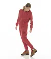 Cult Of Individuality Sweatpant In Garnet In Pink