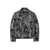 Cult Of Individuality Type Ii Denim Jacket In Black