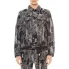 Cult Of Individuality Type Ii Denim Jacket In Digi Black