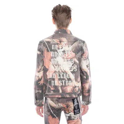 Cult Of Individuality Type Ii Denim Jacket In Multi