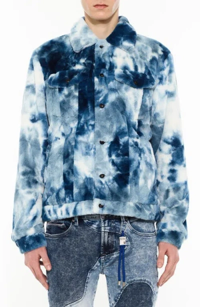 Cult Of Individuality Type Ii Polar Fleece Jacket In Multi