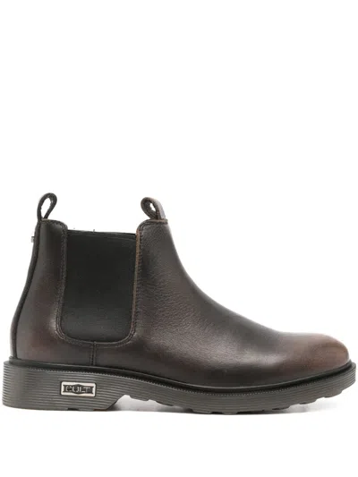 Cult Ozzy 3530 Leather Boots In Brown