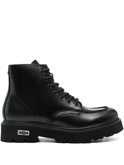 Cult Slash 4316 Lace-up Boots In Black