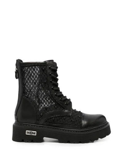 Cult Stud-embellishment Boots In Black