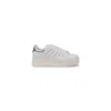 Cult White Leather Sneaker In White