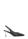 Cult 70mm Slingback Studded Pumps In Multi