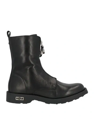 Cult Woman Ankle Boots Black Size 5 Leather