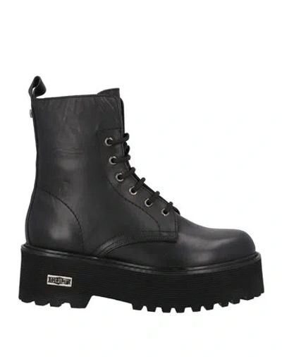 Cult Woman Ankle Boots Black Size 7 Soft Leather
