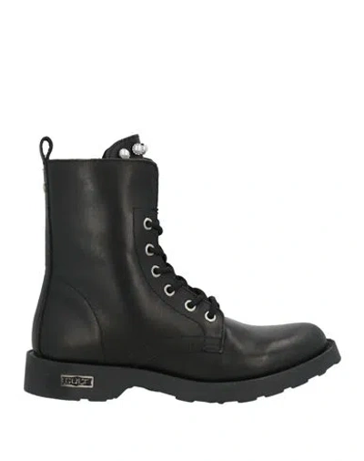 Cult Woman Ankle Boots Black Size 9 Leather