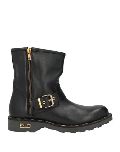 Cult Woman Ankle Boots Black Size 9 Leather