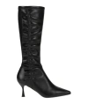 CULT CULT WOMAN BOOT BLACK SIZE 8 LEATHER