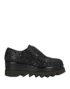 Cult Woman Loafers Black Size 10 Textile Fibers