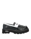 Cult Woman Loafers Black Size 8 Leather In Black