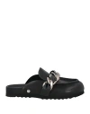 Cult Woman Mules & Clogs Black Size 8 Leather In Black