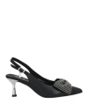 Cult Woman Pumps Black Size 8 Leather In Black