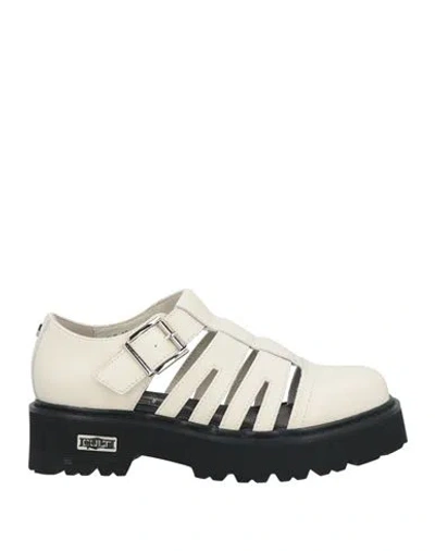 Cult Woman Sandals Ivory Size 8 Leather In White