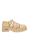 Cult Woman Sandals Sand Size 8 Leather In Beige