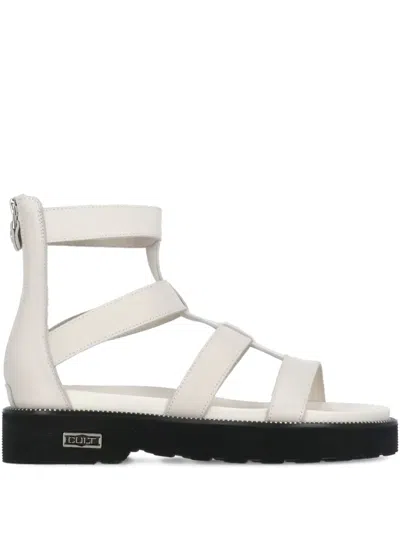 Cult Zip-fastening Sandals In Neutral