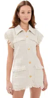 Culthera Gobine Parchment Vest White In White