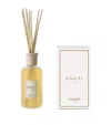 Culti Milano Stile Classic Fuoco Glass Diffuser With Rattan Sticks - 250 ml In Clear