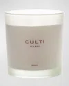 Culti Milano Gelsomino White Vase Candle, 550g
