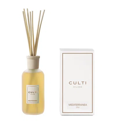 Culti Milano Mediterranea Scented Room Diffuser In Clear