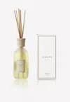 Culti Milano Stile Classic Fuoco Glass Diffuser With Rattan Sticks - 500 ml In White