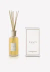 Culti Milano Stile Classic Mareminarale Glass Diffuser With Rattan Sticks - 250 ml In White