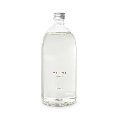 Culti Milano Stile Gratia Classic Diffuser Refill 33.8 Oz. In Transparent