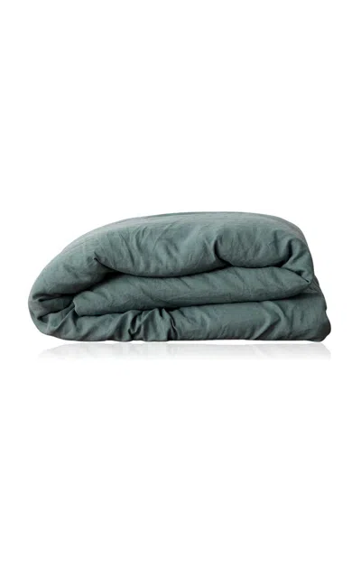 Cultiver - Linen Duvet Cover - Blue